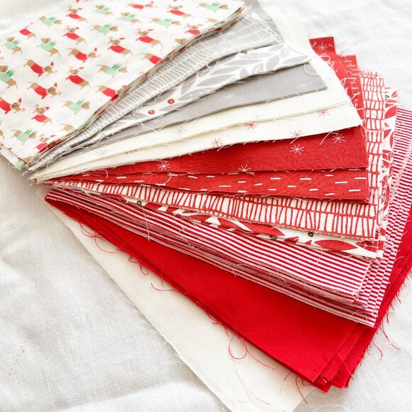 Mixed Holiday Fabric Bundle - Picture 3 of 13